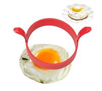Mirror Egg Ring Stick-free Silicone Reusable Heat Resistant Round | Round Egg Shape For Breakfast, Baking On The Griddle, Home, Camping, Indoor, Sandwiches