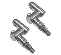Mirror Extenders for Motorcycle - Set of 2 Motorcycle Mirror Extenders | Extending Aluminum 360 Degree Adjustable Parts for Outdoor Riders Touring Adventure Bike Enthusiasts