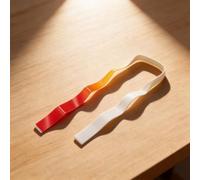 Mirror Finish Paddle Edge Tape 29.5in for Competition(Red Orange) | Fits paddles up to 16mm thick, snug corner adherence, secure for bond on clean for edges, stable fit