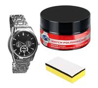 Mirror Finish Restorer - Abrasive Grime Remover Set, Acrylic Scuff Solution | Fine Grit Lapping Compound for Silver Gold Platinum Chrome Buffing Tool Kit High Gloss Maintenance Cream