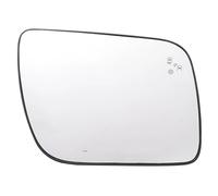 Mirror Glass Backing Plate 1PCS Right Passenger Side Mirror Glass For For Explorer 2011-2019 With Blind Spot Heated Function Waterproof Large