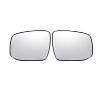 Mirror Glass Backing Plate Car Rearview Left Right Side Mirror Glass Replacement W Backing Plate Non-heated White For Jazz Fit 20-21(Left Right Side)