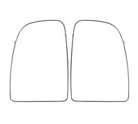 Mirror Glass Backing Plate For Citroen For Relay For Third For Generation 2006-2023 Left Right Wing Mirror Glass Heated Driver Side Upper Lower(Upper Left and Right)