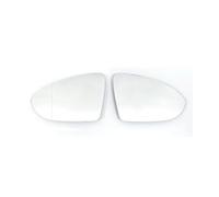 Mirror Glass Backing Plate Glass For VW For Golf 7 For Mk7 For Mk7.5 2012-2021 Left Right Hand Door Side Wing Mirror Glass Convex Rear View Rearview(1 right and 1 Left)