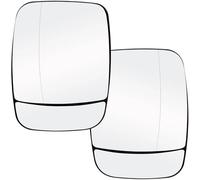 Mirror Glass Compatible With Vauxhall For Vivaro 2014 2015 2016 2017 2018 2019 2020 Car Left Right Side Rearview For Wing Mirror Glass Heated Blind Spot(2pcs)