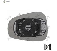 MIRROR GLASS EXTERIOR MIRROR 0108G02 FOR ALFA ROMEO 312 A2.000 0.9L 2cyl MITO