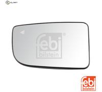 Exterior Mirror Mirror Glass Left Fits Mercedes FEBI BILSTEIN 183533