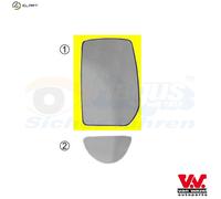 VAN WEZEL 1898837 Mirror Glass, outside mirror for FORD