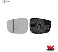 Mirror insert glass Left Aspherical 2791831 VAN WEZEL for MAZDA CX-5 CX-3
