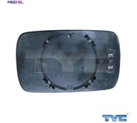 TYC 303-0004-1 Mirror Glass, outside mirror