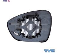 TYC 305-0155-1 Mirror Glass, outside mirror