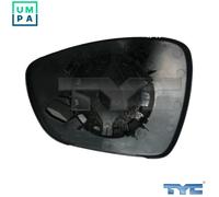 MIRROR GLASS EXTERIOR MIRROR 305-0170-1 FOR CITROEN C3/II/Hatchback/Van C4 C5