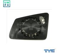 Mirror insert glass Right Aspherical 321-0121-1 TYC for MERCEDES-BENZ CLS