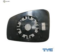 Fits BLIC 6102-09-056367P Side mirror glass Aspherical Left RENAULT L ⭐UK Stock⭐