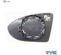 TYC Wing Mirror Glass Left 337-0234-1 Side Mirror Glass,Mirror Glass VW,Golf VII Schrägheck (5G1, BQ1, BE1, BE2),Golf VII Variant (BA5, BV5)