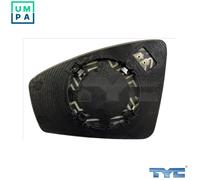 MIRROR GLASS EXTERIOR MIRROR 337-0290-1 FOR VW CHHB/CZPA 2.0L CYKC/DFGC 2.0L