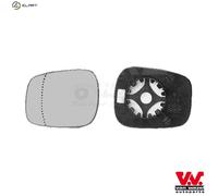 Mirror insert glass Left Aspherical 4311830 VAN WEZEL for RENAULT KANGOO Express