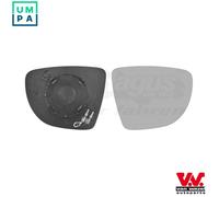 MIRROR GLASS EXTERIOR MIRROR 4373838 FOR RENAULT CLIO/IV/Grandtour/MIO/Van 0.9L