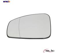 Left Exterior Mirror Glass (Aspherical, Heated) Fits: RENAULT MEGANE III Ph I 1
