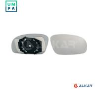 ALKAR 6412128 Mirror Glass, outside mirror for SEAT,SKODA,VW