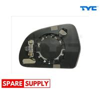 MIRROR GLASS, EXTERIOR MIRROR FOR AUDI A3 A4 A5 A6 TYC 332-0085-1 FITS RIGHT