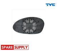 MIRROR GLASS, EXTERIOR MIRROR FOR BMW E81 E87 E88 E82 TYC 303-0131-1 FITS RIGHT
