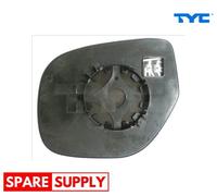 MIRROR GLASS, EXTERIOR MIRROR FOR CITROËN MITSUBISHI PEUGEOT TYC 323-0018-1
