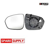 MIRROR GLASS, EXTERIOR MIRROR FOR DACIA DUSTER ALKAR 6401195 FITS LEFT