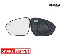 MIRROR GLASS, EXTERIOR MIRROR FOR DACIA JOGGER LOGAN ALKAR 6435207 FITS LEFT