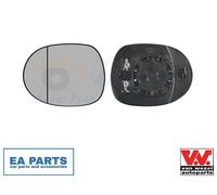Mirror Glass, exterior mirror for HONDA CIVIC VAN WEZEL 2580837 fits Left