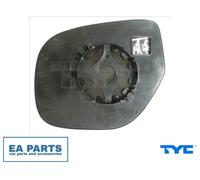 Mirror Glass, exterior mirror for MITSUBISHI ASX OUTLANDER TYC 323-0018-1