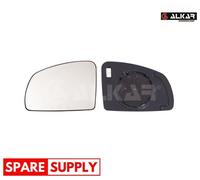 MIRROR GLASS, EXTERIOR MIRROR FOR OPEL MERIVA A ALKAR 6431752 FITS LEFT
