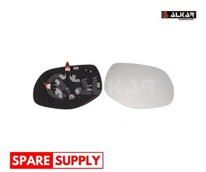 MIRROR GLASS, EXTERIOR MIRROR FOR PORSCHE CAYENNE ALKAR 6432816 FITS RIGHT