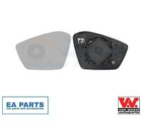 Mirror Glass, exterior mirror for SKODA KAMIQ VAN WEZEL 7611837 fits Left