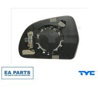Mirror Glass, exterior mirror for SKODA LAURA OCTAVIA SUPERB TYC 332-0086-1