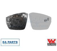 Mirror Glass, exterior mirror for SKODA OCTAVIA VAN WEZEL 7631835 fits Left NEW