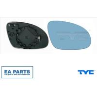 Mirror Glass, exterior mirror for VW BORA EOS GOLF PASSAT TYC 337-0303-1