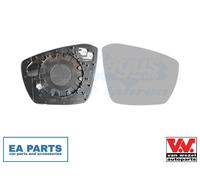 Mirror Glass, exterior mirror for VW T-ROC VAN WEZEL 5710838 fits Right