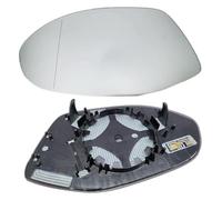 Mirror Glass For A7 2010-2018 Left Right Rearview Heated Auto Side Wing Mirror Replacement Glass(Left)