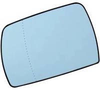 Mirror glass For BMW X3 E83 2004-2010 Car Side Door Wing Heated Rearview Mirror Glass Blue Door Wing Mirror Glass(Left)