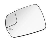 Mirror Glass Insert Heated Rearview Side Mirror Glass Left Right for Ford Edge 2015-2018 LHD FT4Z17K707H replace(Left)