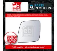 Febi Bilstein 101194 Mirror Glass for wide-angle mirror , 1 piece