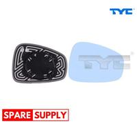 MIRROR GLASS, OUTSIDE MIRROR FOR ALFA ROMEO TYC 301-0030-1