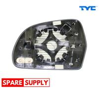 MIRROR GLASS, OUTSIDE MIRROR FOR AUDI A3 A4 A5 TYC 302-0091-1 FITS RIGHT