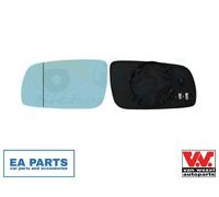 Mirror Glass, outside mirror for AUDI A3 A4 A6 VAN WEZEL 0323837 fits Left