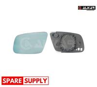 MIRROR GLASS, OUTSIDE MIRROR FOR AUDI A3 ALKAR 6423500 FITS LEFT
