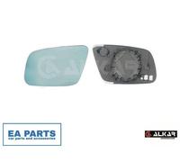 Mirror Glass, outside mirror for AUDI A3 ALKAR 6423500 fits Left NEW