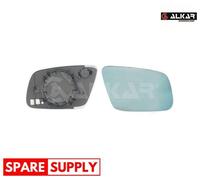 MIRROR GLASS, OUTSIDE MIRROR FOR AUDI A3 ALKAR 6426500 FITS RIGHT