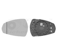 MIRROR GLASS, OUTSIDE MIRROR FOR AUDI A3 VAN WEZEL 0335837 FITS LEFT