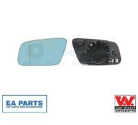 Mirror Glass, outside mirror for AUDI A4 VAN WEZEL 0331837 fits Left